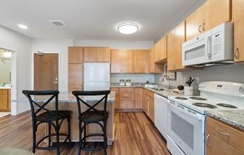 Dining and kitchen